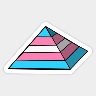 Pyramid Pride Sticker